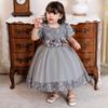Newborn Baby Girls 1st Birthday Halloween Dress Elegant Princess Formal Wedding Costume  Kids Baptism Girls Dresses Party Clothes