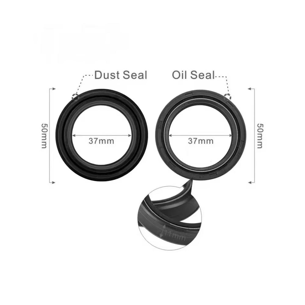 37x50x11 37 50 11 Oil Seal & Dust Cover Front Fork For Kawasaki Honda CBR250 MC19 MC22 VTR250 CR80R CRF150R CTX200 CBR 250 MC 19