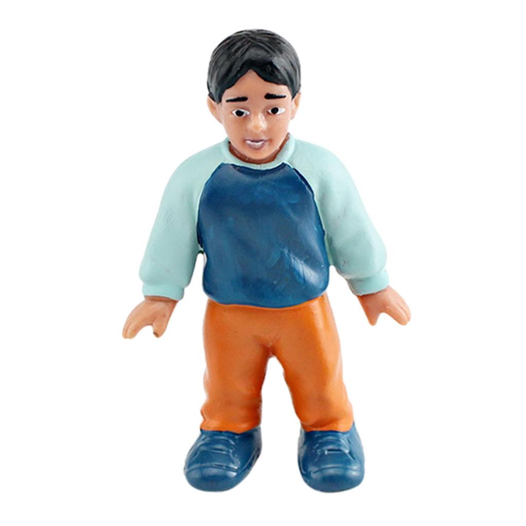 Miniature Figure Character Micro Landscape Building Accessories Train Railway DIY Projects Handpainted Layout Tiny People