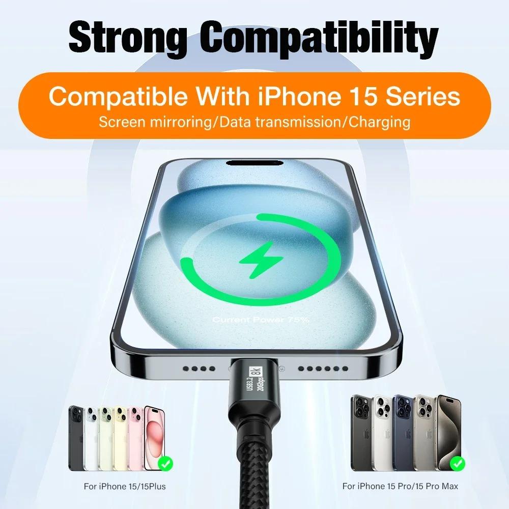 111W PD USB C 1.1 Gen 1 Male to Female Extension Cable 11Gbps 1A Fast Charging Data Cord for Laptop iPhone 16 17 Samsung Xiaomi