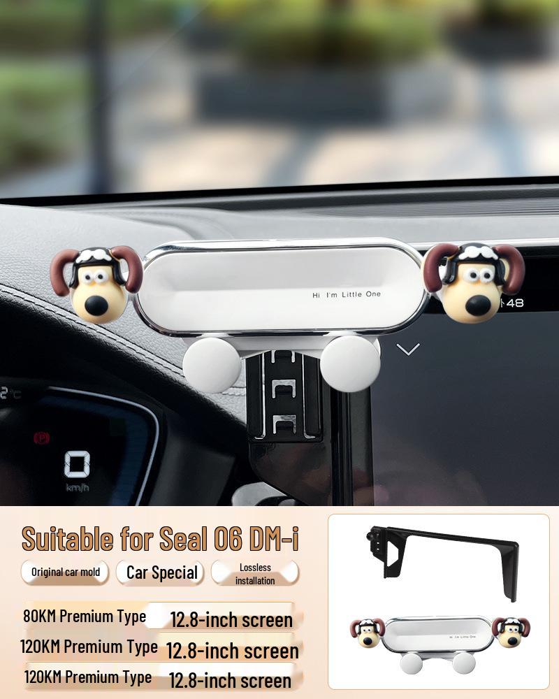 Compatible with BYD Seal 06dmi Mobile Phone Car Navigation Mount Display Screen Center Console Interior Decor.