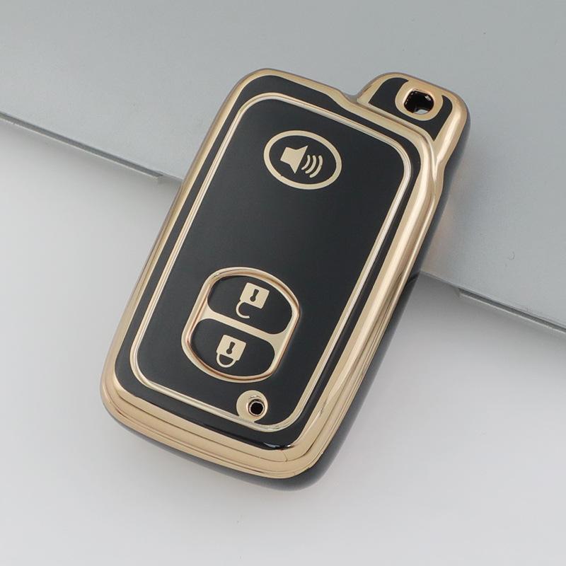 2 3 4 Buttons TPU Car Key Case for Toyota Aqua RAV4 Land Cruiser Camry Prado Corolla Prius Cover Keyless Remote Fob 2013 2014