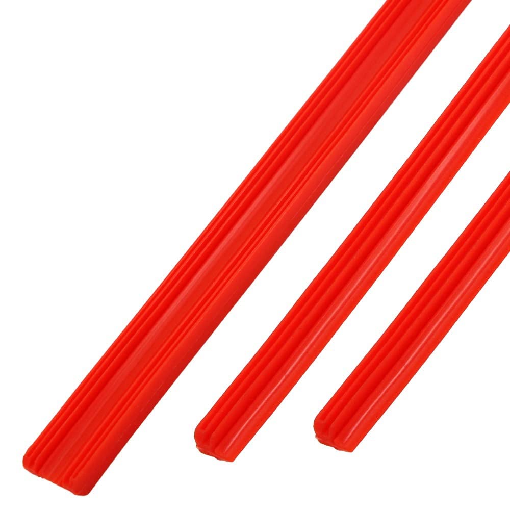 

OEM Quality 2pcs Red Car Wiper Blade Hybrid Type Wiper 2pcs 26 inch 650mm