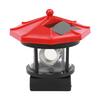 Lamps Solar Light 360 Degree Rotating Lamp Landscape Revolving Lighthouse Revolving Lights Led Outdoor Decorative Lights