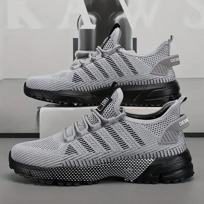 New Men Running Shoes Breathable Outdoor Sports Shoes Lightweight Sneakers for Men Comfortable Athletic Training Footwear