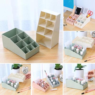 Makeup Case Storage Container Box Dressing Table Office Home Desktop Organizer