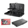 New Car Seat Backrest Foldable Tray Table ABS Portable Storage Rack Automatic Lunch Box Laptop Desk IPad Phone Holder Cup Holder