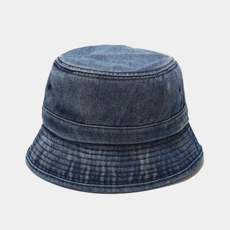 Solid Color 100% Cotton Bucket Hat for Women and Men Packable Travel Summer Beach Hat