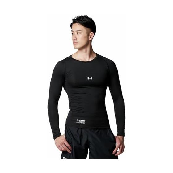 UNDER ARMOR Base Layer UA Heat Gear Armor Compression Long Sleeve Crew Men s