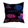 Tv Girl Who Really Pillow Case Sofa Living Room Bedroom Headboard Backrest Cushion Square Cushion Nap Time