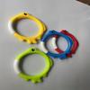 4/8PCs Diving Rings Set - Underwater Swim Training Gear with Fish-Shaped Retrieval Rings, Floatable PVC Pool Toys Adults/Kids