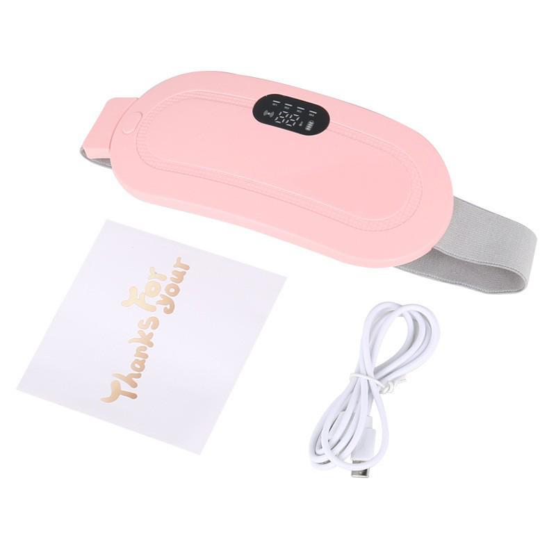 Cross-Border Digital Heating Waist Belt for Menstrual Relief with Vibration and Lumbar Support