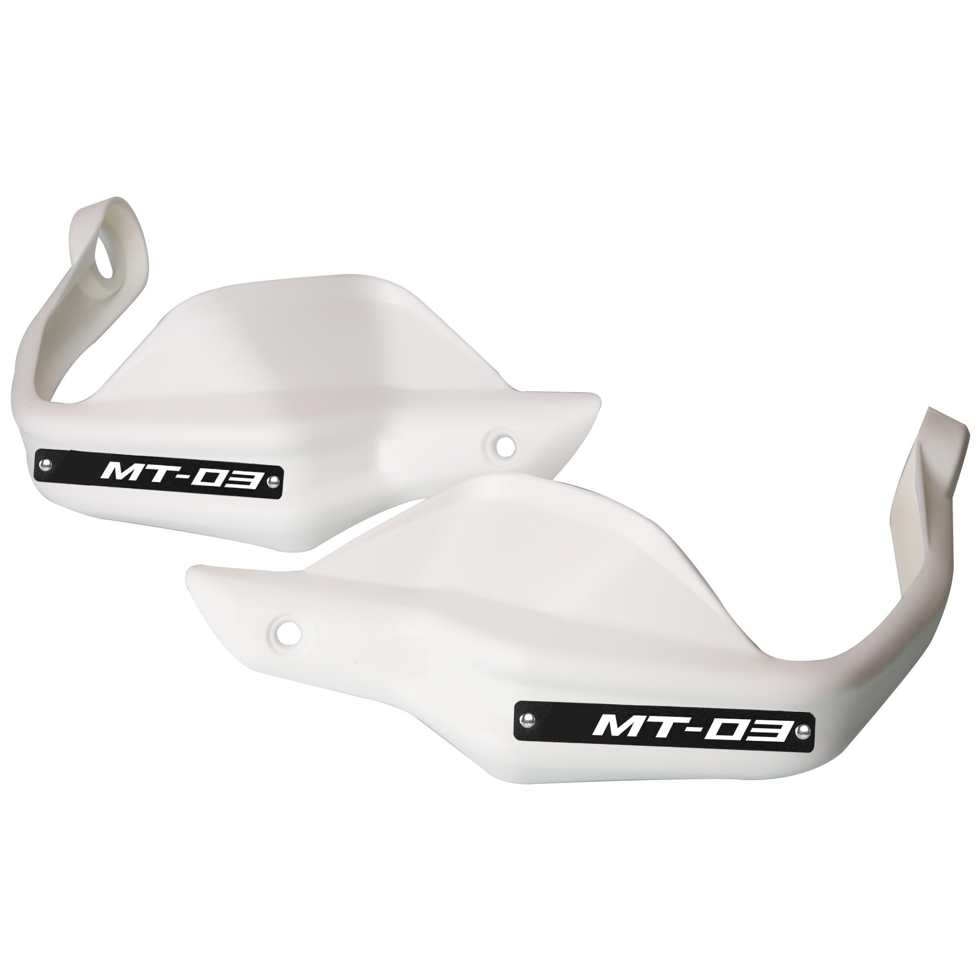 

Custom Handguard Motorcycle MT 03 25 Handguard Handlebar Guard Windshield Yamaha MT03 MT25 2015 One Size белый