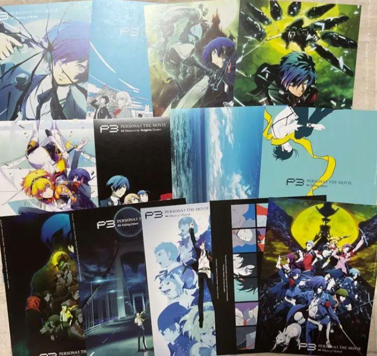

[USED] Persona 3 the Movie Bonus Illustration Cards (13 pieces)