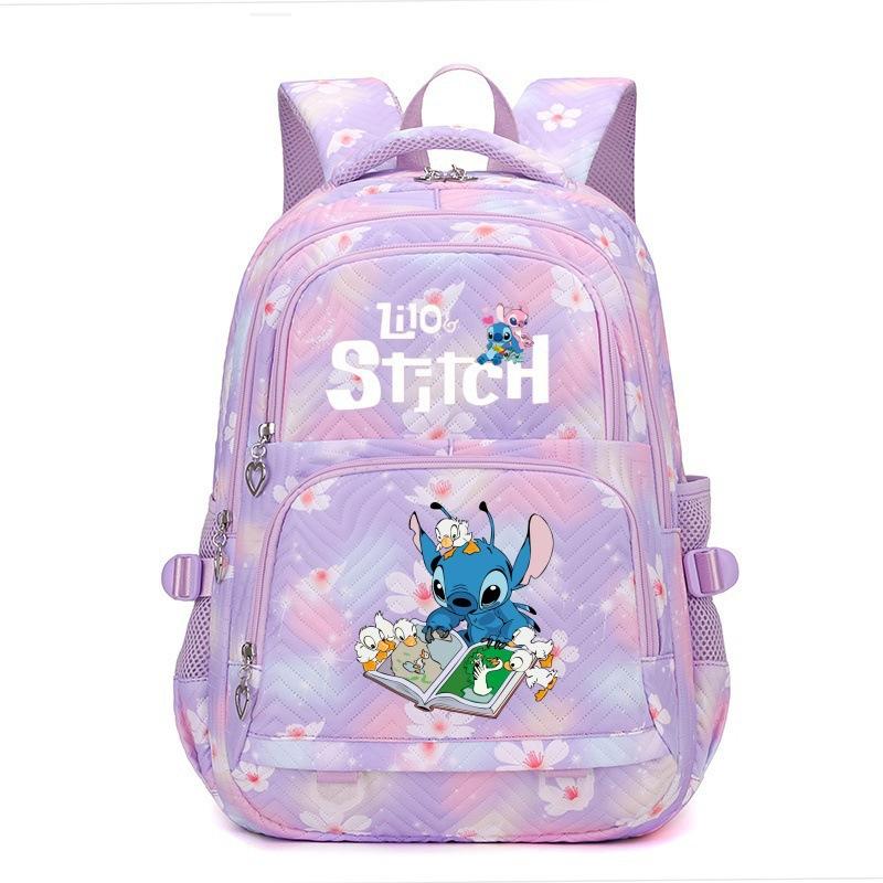 Cute Cartoon Print Large Capacity Primary And Secondary School Schoolbag Trendy Backpack Lightweight Fashion Backpack