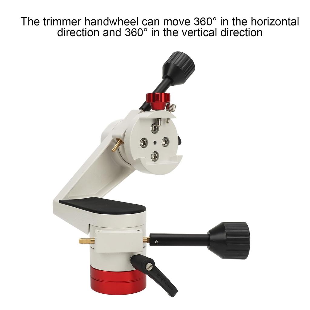 Adjustable and Altazimuth Telescope Ideal for and Birdwatching Aluminum Alloy Micro Motion PTZ All Models for Enthusiasts 360° 3/8-inch Screw-Type