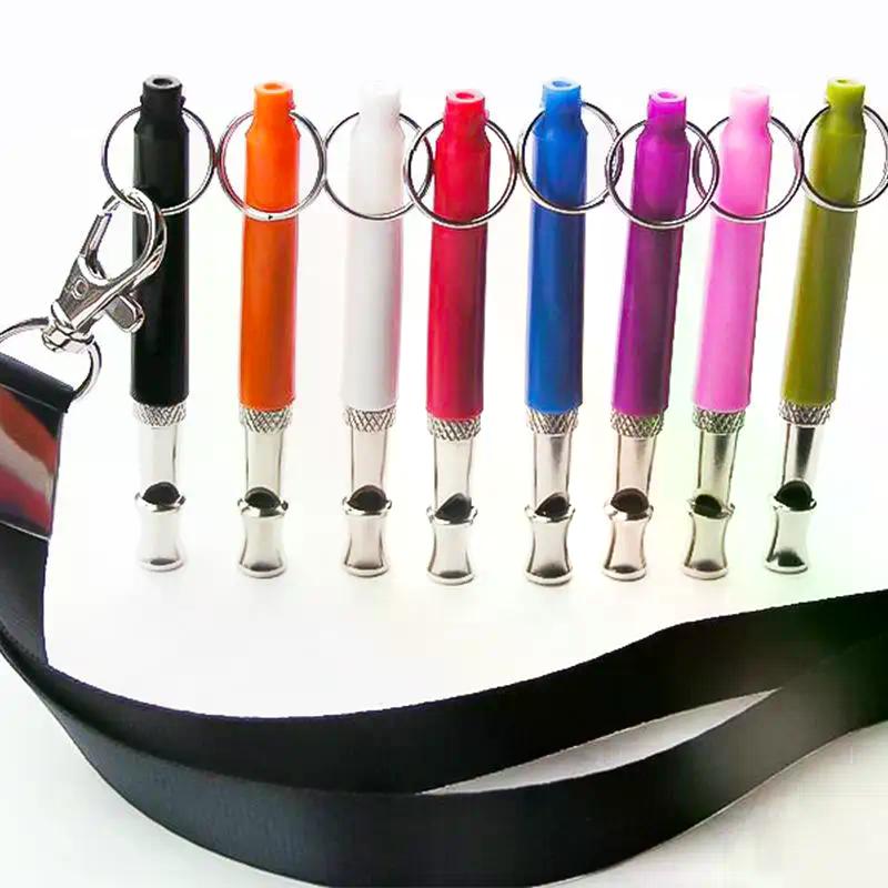 1Pcs Ultrasonic Dog Training Whistle - Adjustable Silent Stop Barking Control Tool With Rope Pets Discipline Supplies Flute