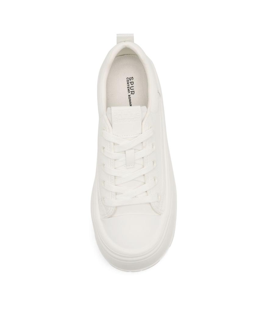 Spur Clod Pureness Cow Leather Sneakers 5.5Cm -Ws7032 (2Color)
