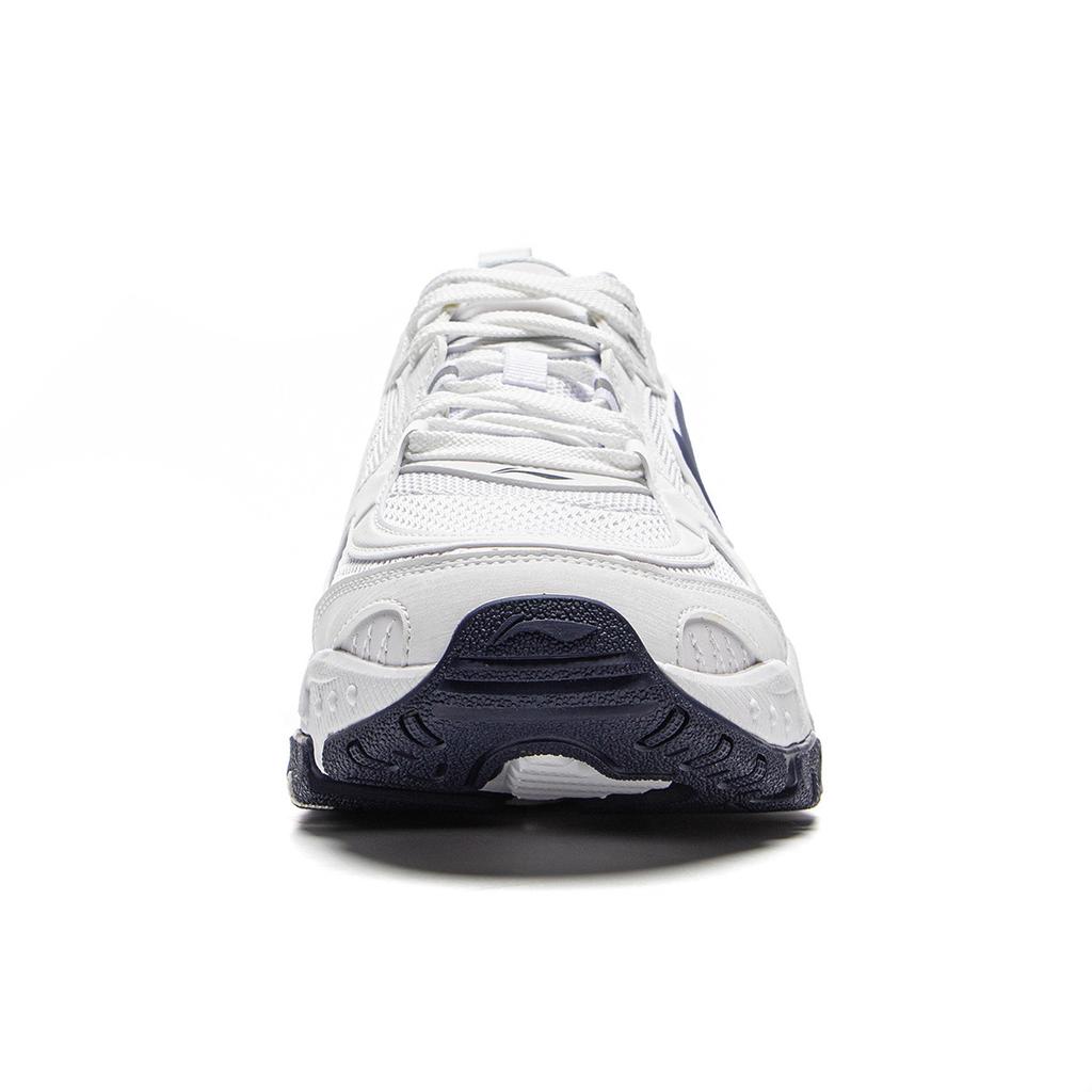 New LiNing Brown Sugar Anti-Slip Wear-Resistant Breathable Height Increasing Low-Top Casual Shoes Men's White AGCV127-3