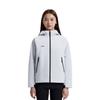 Li Ning Trench Coats Women's Calm Gray Hooded Moderate Other AFDVF92-7
