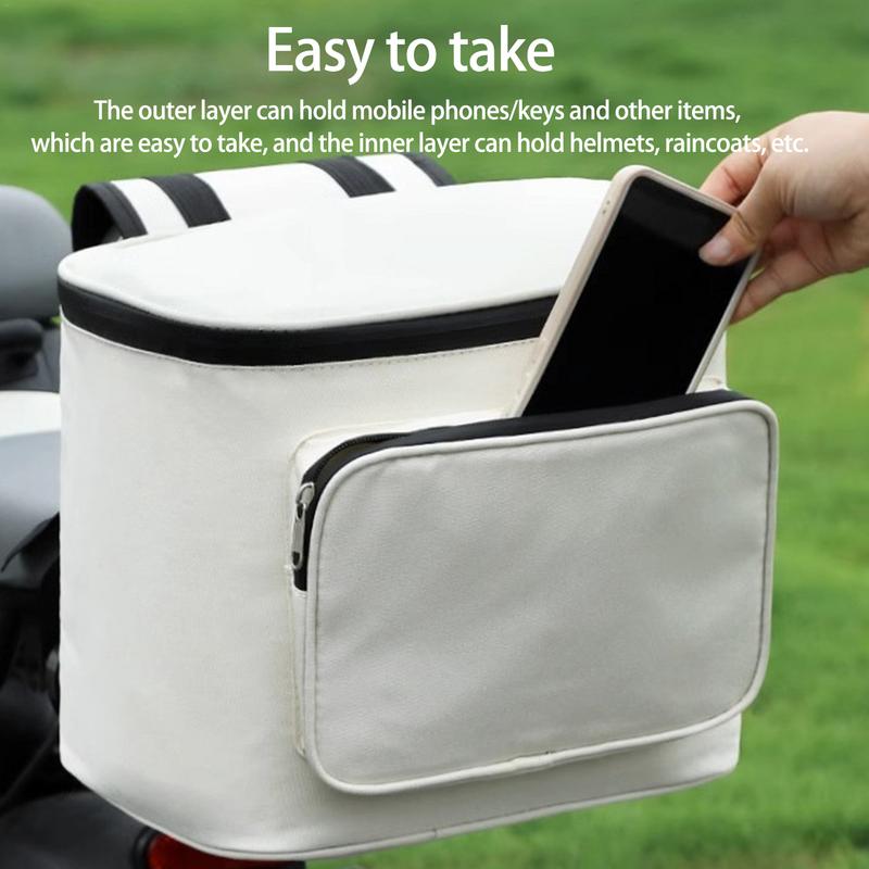 Motorrad Hartschalen Organizer Fahrer Rückenlehne Sitz Aufbewahrungsbox Motorradtasche Aufbewahrungstasche Motorradzubehör