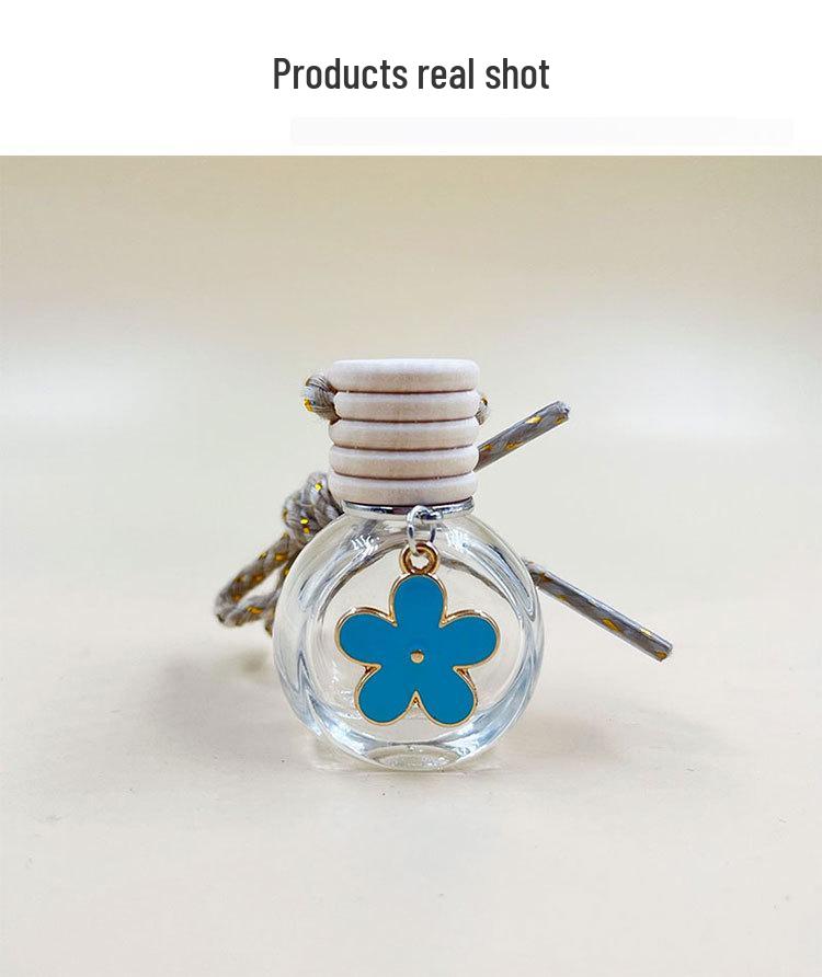 Hanging Car Air Freshener Pendant – Long-lasting Light Scent for Rearview Mirror Ornament