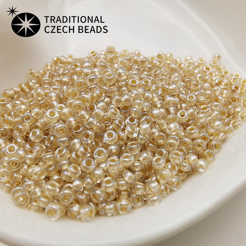 Preciosa Unicorn Pearlescent Glass Seed Beads - 2/3/4mm for DIY Jewelry & Accessories