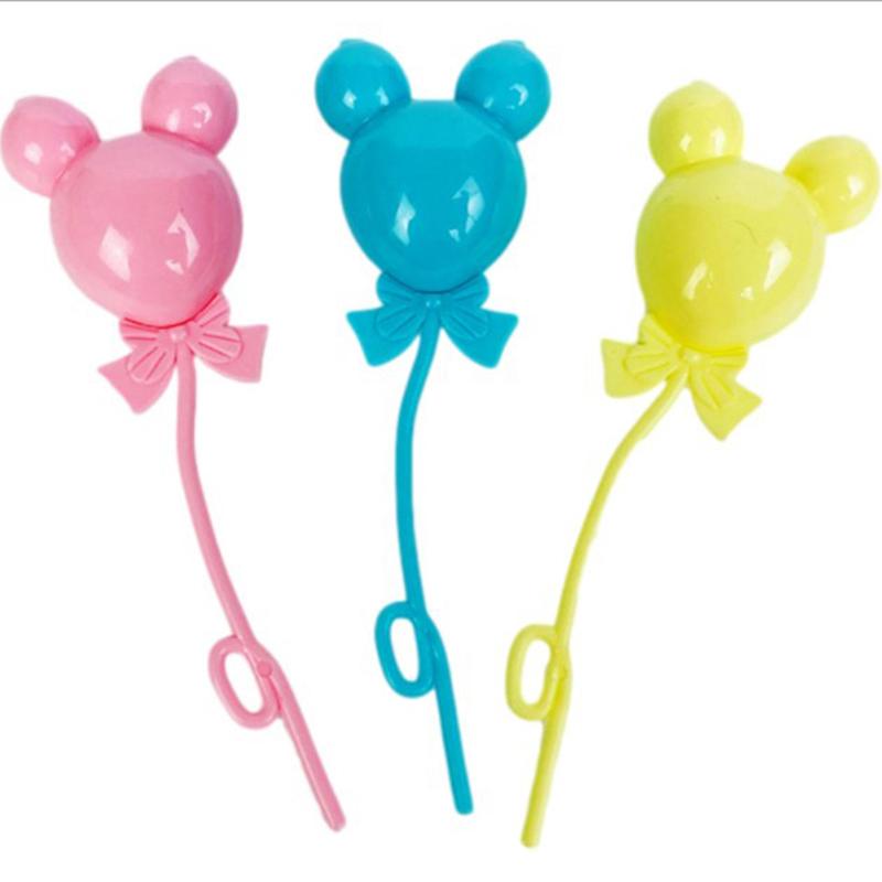 3 szt. Kolorowe miniaturowe balony do domku dla lalek w skali 1/12, kolorowa dekoracja domku dla lalek
