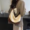 Ielgy Retro Dumpling Bag All-Match One-Shoulder Messenger Casual Large-Cap