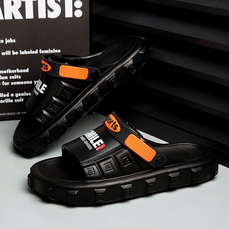 Fashion Men Sandals Anti-slip Slippers for Men Trendy All-match Platform Sandal Hard-wearing Breathable Personality Classic New Arrival