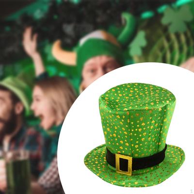 St Patrick's Day Hat Costume for Pretend Play Holiday Masquerade