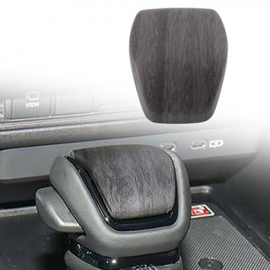 Gear Shift Head Konb Cover Trim Wood Grain For Land Cruiser Prado LC250 2024-25