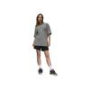 X A Ma Maniére Pullover Round Neck Comfortable Short Sleeve T-Shirt Unisex Tops Blue-Grey HF0539-029