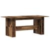 VidaXL Table à manger vieux bois 180x90x76 cm bois d'ingénierie, table, table de dîner, meuble à manger, table de cuisine, 855844