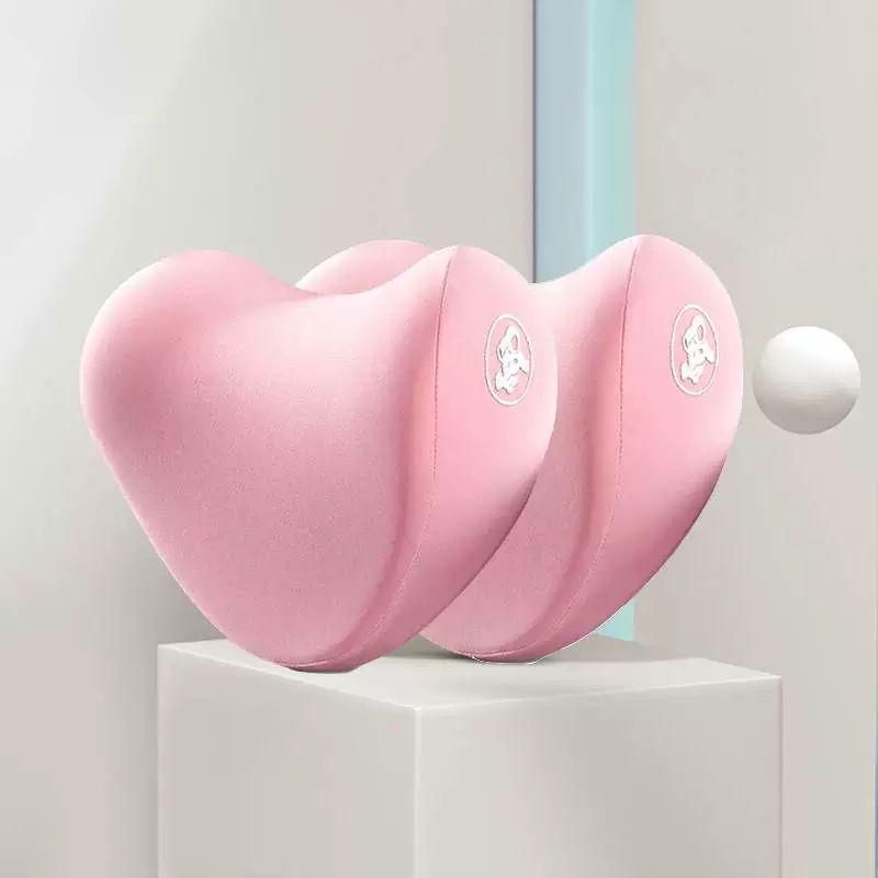 Car Neck and Lumbar Support Memory Foam Pillow Set for Headrest - High-Grade Interior Accessory