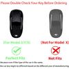 For Tesla Key Fob Cover Case, Premium Hard ABS Carbon Fiber Pattern Key Fob Case for Model 3 Y S ModelY ModelS Smart Remote Control Car Key Protector