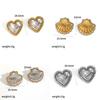 Modern Style Stainless Steel Geometric Earrings For Women Summer