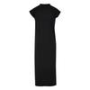 Build Your Brand Womens/Ladies Extended Shoulder Long Midi Dress