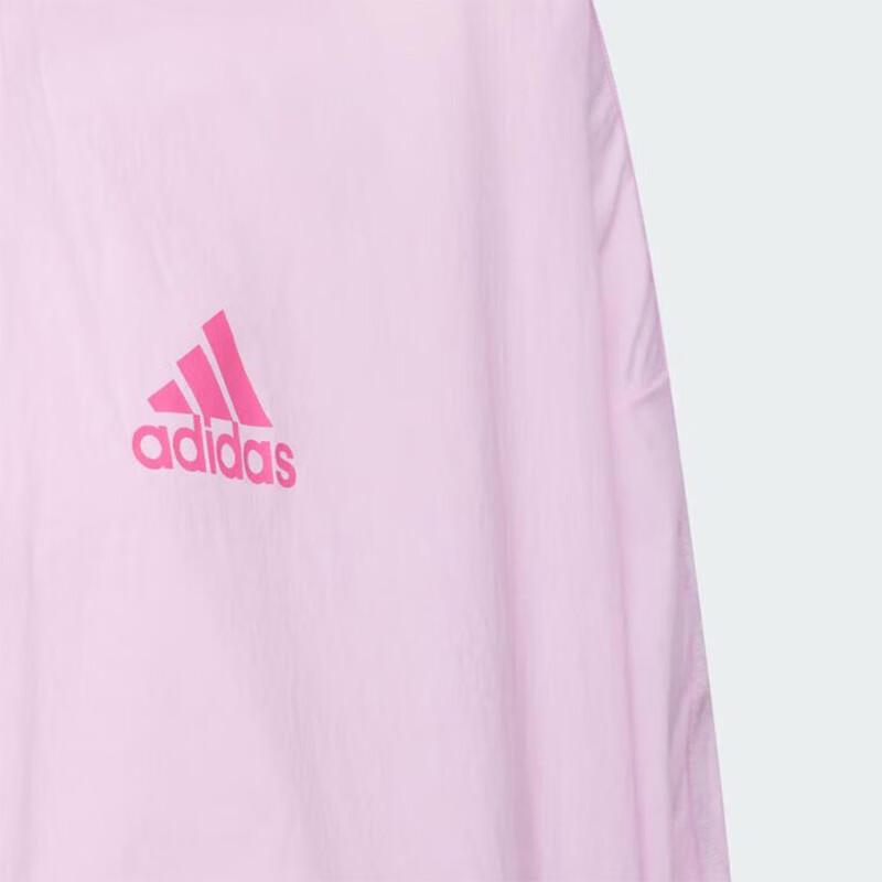 Adidas Girls' Graphic Woven Hooded Jacket