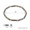 4Pcs Fashion Magnetic Materials Hematite Foot Chain Women Jewelry