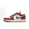 Jordan Air Jordan 1 Abrasion Resistant Low top Vintage Basketball Shoes Men's Red White FJ3459-160(Team352-)