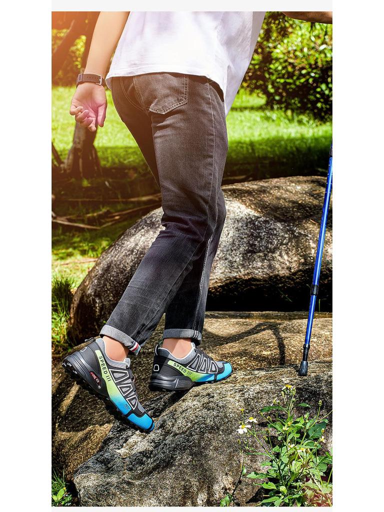 Salomon 2025 Independent Station Plus Size Men's Outdoor Hiking & Canyoneering Sneakers