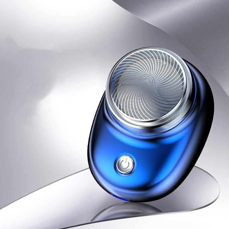 Portable Electric Shaver For Men Type-c Fast Charging Mini Size Travel-friendly Water Washable Sq-021 Black