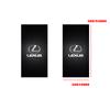 2pcs PVC Car Door Center Pillar Column Film Sticker Decor Auto Exterior Accessories For Lexus CT200h ES250 ES300h NX300h RX350