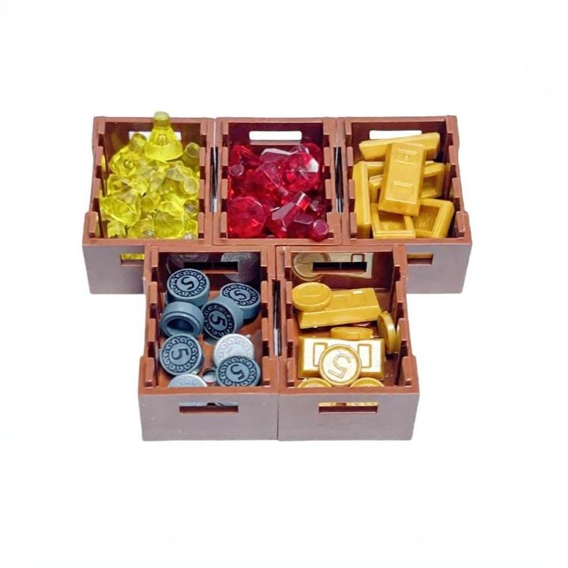 1 Set Foods And Tools Building Blocks Diy Toys Seafood Meat Vegetables Fruit Dessert Dishes Small Particle Blocks