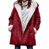 Spot Autumn and Winter New European and American Tops, Plush Collar Pockets, Women's Jackets Are Fashionable and Elegant