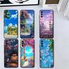 Anime Aesthetic Scenery Soft Phone Case for Samsung A17 A37 A57 A16 A26 A36 A56 A15 A25 A35 A55 A14 A24 A34 A54 A13 A23 A33 A53