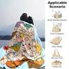 1pc, Home Decor: Seven Dwarfs Flannel Blanket Perfect Gift for Bedroom, Living Room, Travel, Camping, Car