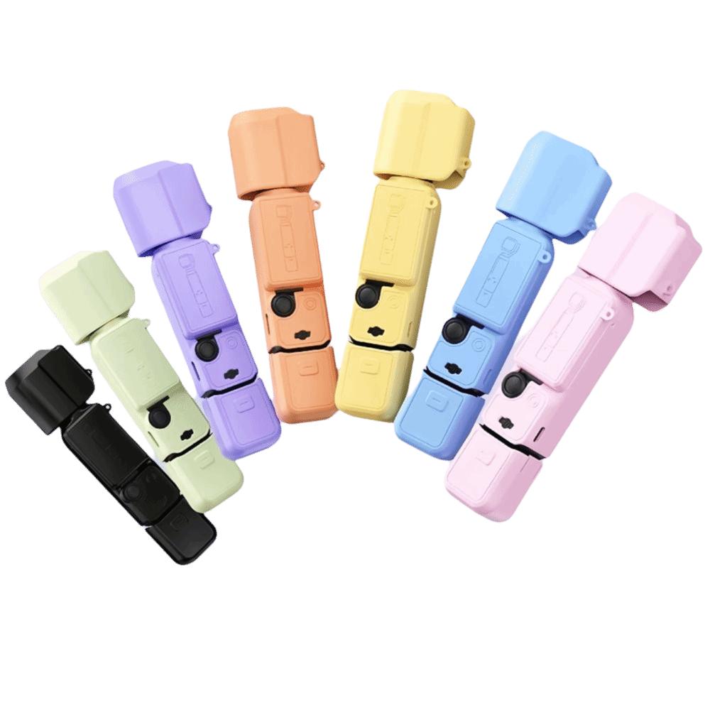 All-Round Protection Silicone Gimbal Camera Case Screen Cover for DJI OSMO Pocket3 Outdoor Shooting