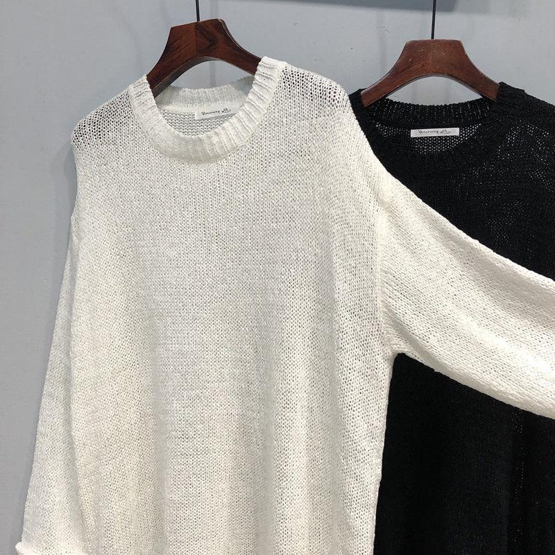 Pullover für Damen Herbst Winter Verdickt Warm Gestrickt Dehnbar Langarm Oversize Oberteile